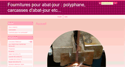 Desktop Screenshot of polyphane-carcassedabatjour.com