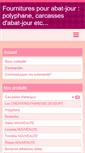 Mobile Screenshot of polyphane-carcassedabatjour.com