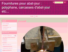 Tablet Screenshot of polyphane-carcassedabatjour.com